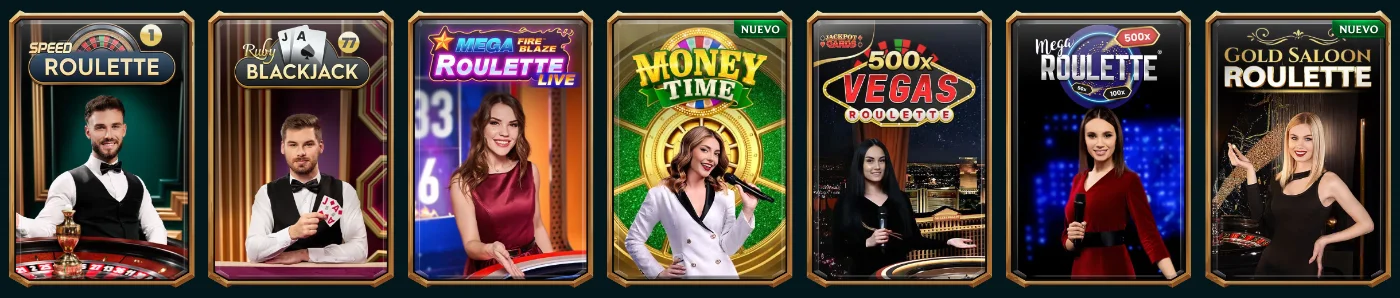 Casino en vivo con crupieres reales en tiempo real en MyEmpire Casino